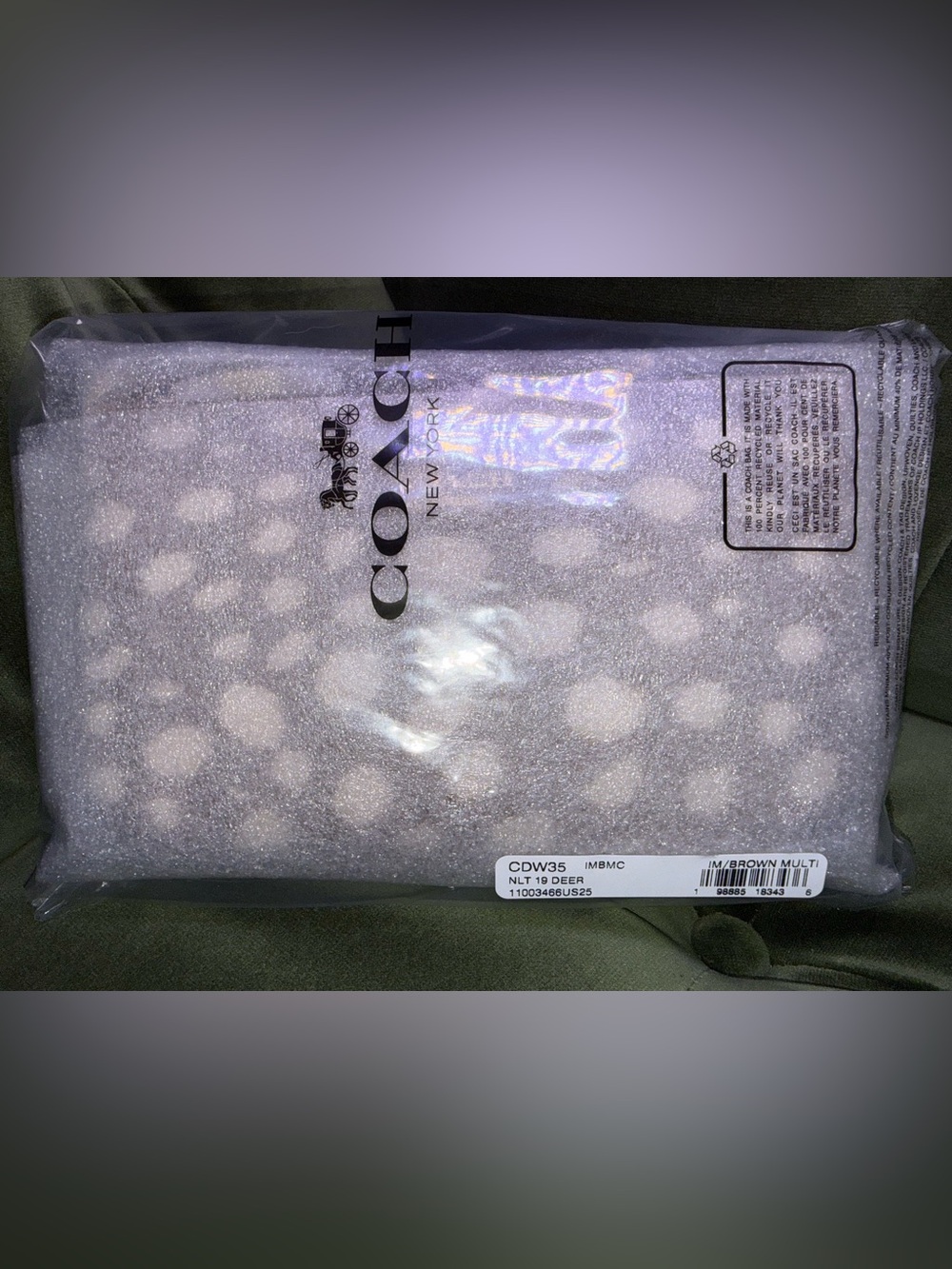 Coach Outlet Nolita 19 With Deer Print 🦌 - Picture 10 of 14